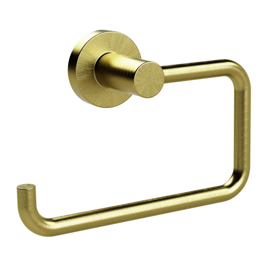 Brass Effect Toilet Roll Holder | Victorian Plumbing