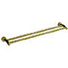 Miller Bond Brushed Brass Double Towel Rail - 8727MP1 profile small image view 1 