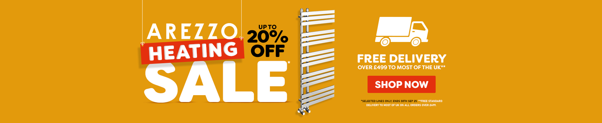 Arezzo Heating Sale