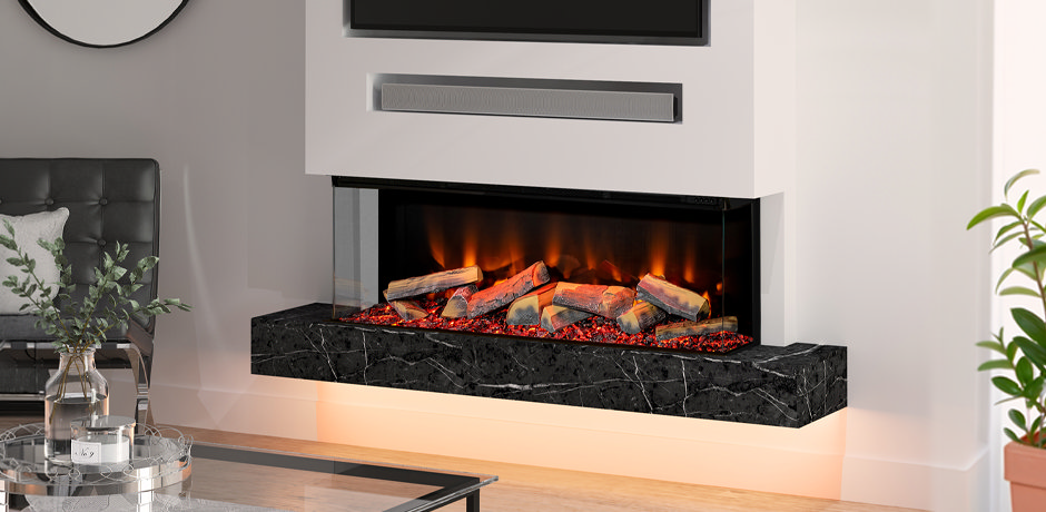 fireplaces with no chimneys for modern homes