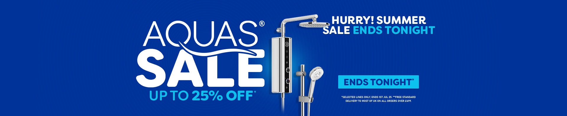 AQUAS sale - Free Del