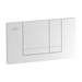 Villeroy and Boch Viconnect Pro 1120mm Toilet Frame + Chrome Flush Plate - 92214461 profile small image view 2 