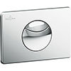 Villeroy and Boch ViConnect Chrome Dual Flush Plate - 92248561 profile small image view 1 