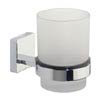 Roper Rhodes Glide Frosted Glass Toothbrush Holder - 9516.02 profile small image view 1 