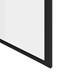 Arezzo 1400 x 900 Walk In Enclosure (incl. 800 Matt Black Framed Screen, Side Panel + White Tray) profile small image view 3 