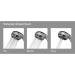 Aqualisa - Varispray Adjustable Shower Kit - Chrome - 99.40.01 profile small image view 2 