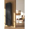 Reina Andes Vertical Double Panel Aluminium Radiator - Anthracite profile small image view 1 