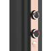 AQUAS AquaMax Flex Manual Smart 9.5KW Black + Rose Gold Electric Shower profile small image view 2 