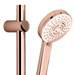 AQUAS AquaMax Flex Manual Smart 9.5KW White + Rose Gold Electric Shower profile small image view 4 