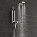 AQUAS Indulge Touch Inline X-Jet 9.5KW Chrome Electric Shower - A000393 profile small image view 6 
