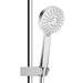 AQUAS Aquamax Pro with Column Manual 9.5kw Full Chrome Electric Shower profile small image view 3 