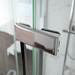 Merlyn 8 Series Frameless Hinge & Inline Shower Door profile small image view 3 
