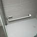 Merlyn 8 Series 1000 x 1000mm Frameless 1 Door Quadrant Enclosure profile small image view 4 