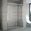 Merlyn 8 Series Frameless Hinge & Inline Shower Door profile small image view 1 