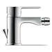 Duravit A.1 Single Lever Bidet Mixer with Pop-up Waste - A12400001010 profile small image view 2 
