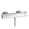 Montreal Modern Thermostatic Bar Shower Valve (Bottom Outlet) profile small image view 1 