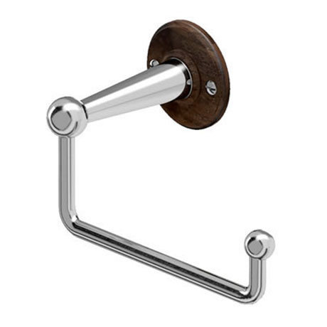 Burlington Toilet Roll Holder without Cover - Walnut - A16WAL