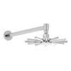 Hudson Reed Modern Cloudburst Fixed Shower Head + Arm profile small image view 1 