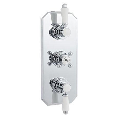 Hudson Reed Traditional Triple Concealed Thermostatic Shower Valve - A3035