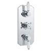Hudson Reed Traditional Triple Concealed Thermostatic Shower Valve - A3035 profile small image view 1 