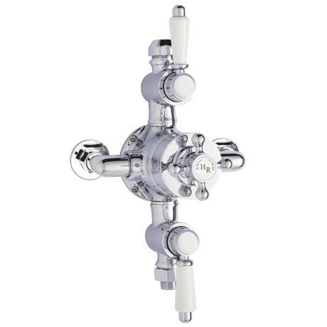 Hudson Reed Traditional Triple Exposed Thermostatic Shower Valve - A3089E
