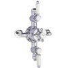 Hudson Reed Traditional Triple Exposed Thermostatic Shower Valve - A3089E profile small image view 1 
