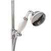 Hudson Reed Twin Shower Valve with Victorian Grand Rigid Riser Kit - Chrome profile small image view 4 