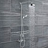 Hudson Reed Traditional Thermostatic Shower Valve & Rigid Riser Kit - A3117 profile small image view 1 