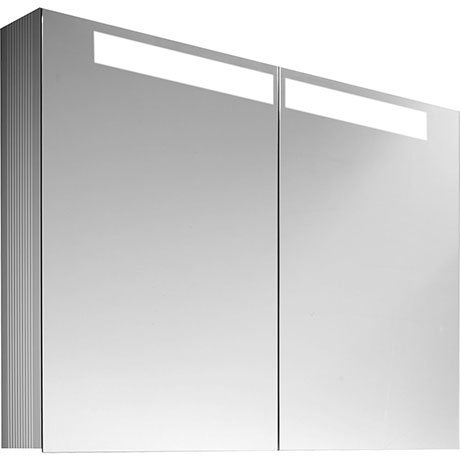 Villeroy and Boch H740 x W1000mm Reflection LED Illuminated Mirror Cabinet - A356GA00