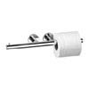 Inda - Touch Double Toilet Roll Holder - A46252 profile small image view 1 