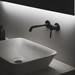 Ideal Standard Silk Black Ceraline Wall Mounted Basin Mixer profile small image view 3 