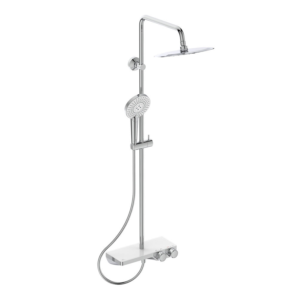 Ideal Standard Ceratherm S200 Exposed Thermostatic Shelf Shower System