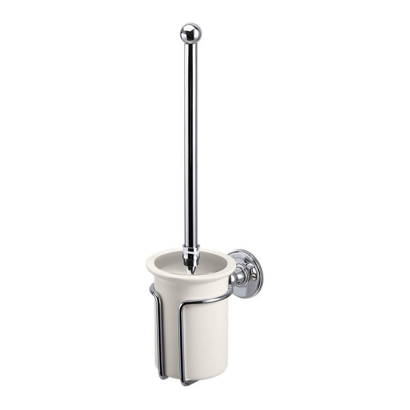 Burlington Medici Toilet Brush Holder - A8-CHR-MED