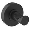 Ideal Standard Silk Black IOM Single Robe Hook profile small image view 1 