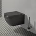 Ideal Standard Silk Black IOM Toilet Brush & Holder profile small image view 3 