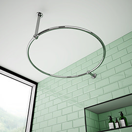 Shower Curtain Rails | Shower Rails | Victorian Plumbing