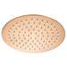 Arezzo Round 200mm Brushed Bronze Fixed Shower Head + Wall Mounted Arm profile small image view 2 