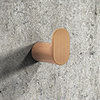 Arezzo Brushed Bronze Robe Hook profile small image view 1 