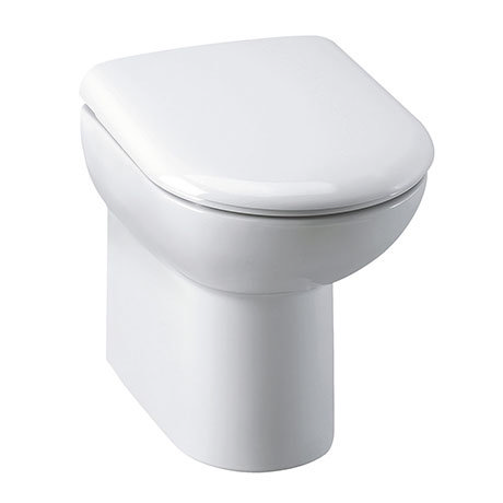 Alaska Comfort Height Back to Wall Toilet Pan + Soft Close Seat