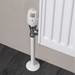 Talon Snappit Radiator Pipe Covers & Collars 200mm - White - ACSNW/K2 profile small image view 3 