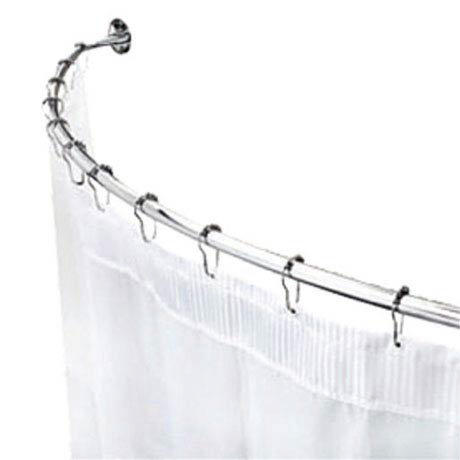 Croydex Curved Shower Cubicle Rod At, How To Fix Curved Shower Curtain Rod