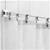 Croydex Contemporary Luxury Chrome Square Shower Curtain Rod - AD116441 profile small image view 1 