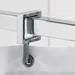 Croydex Contemporary Luxury Chrome Square Shower Curtain Rod - AD116441 profile small image view 2 