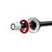 Croydex Stick N Lock Premium Telescopic Rod - Matt Black - AD230021 profile small image view 3 