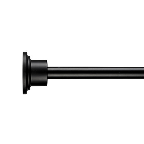 Croydex Stick N Lock Premium Telescopic Rod - Matt Black - AD230021
