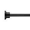 Croydex Stick N Lock Premium Telescopic Rod - Matt Black - AD230021 profile small image view 1 