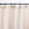 Croydex Ivory Textile Shower Curtain W1800 x H1800mm - AF159017 profile small image view 1 