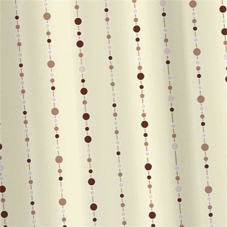 Croydex Dotty Textile Shower Curtain W1800 x H1800mm - AF285820