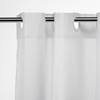 Croydex White Polyester Hook N Hang Shower Curtain W1800 x H1800mm - AF289022 profile small image view 1 