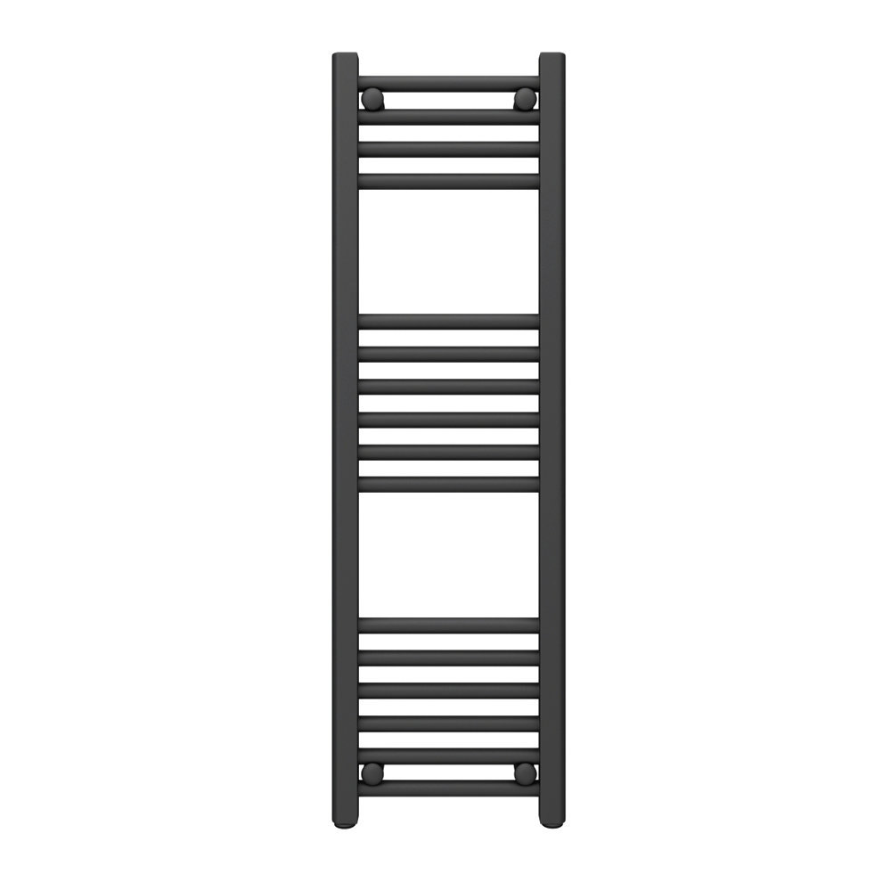 Anthracite Towel Radiator 300x1000mm Victorian Plumbing